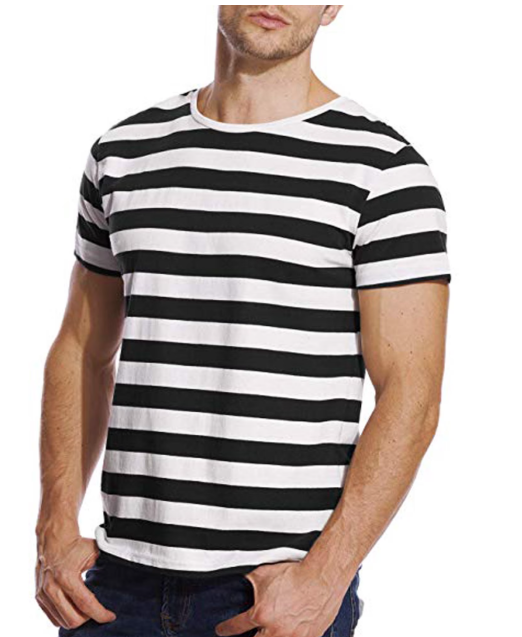 Men Striped T-Shirt