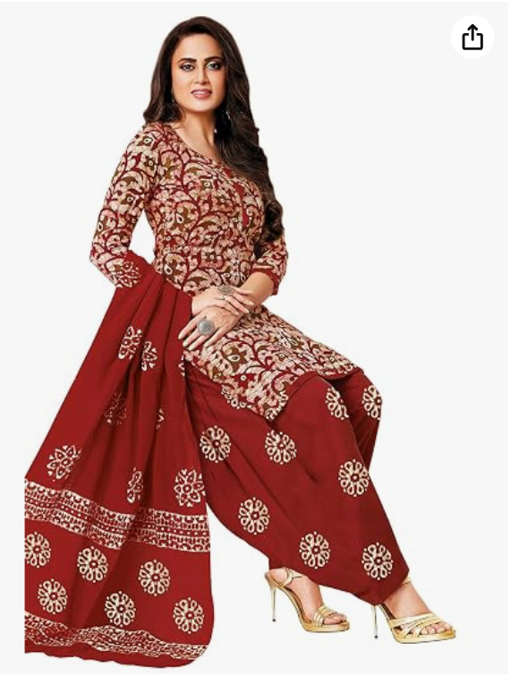 Women Embroidered Salwar Suit