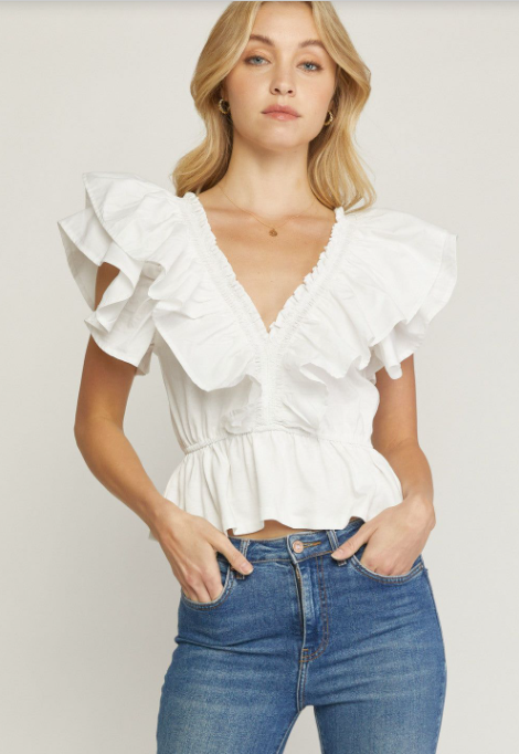 Women Ruffle Top
