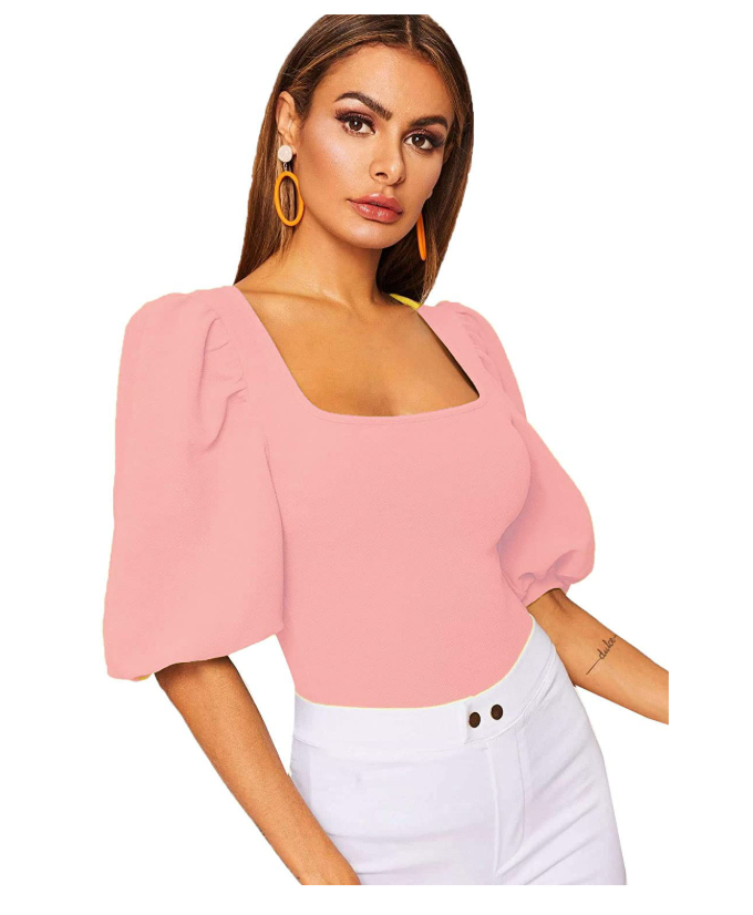 Women Puff Sleeve Top
