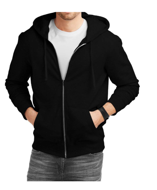 Men Fleece-Lined Hoodie