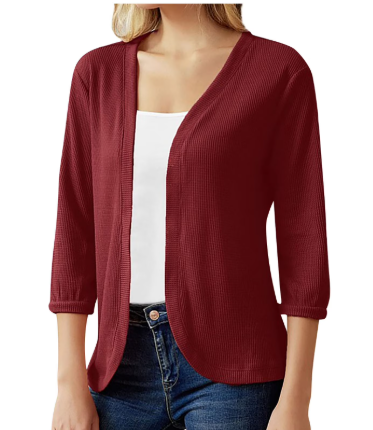 Women Knit Bolero Shrug