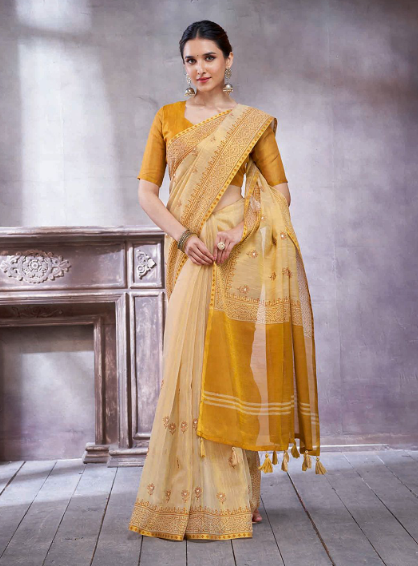 Women Kanchipuram Saree
