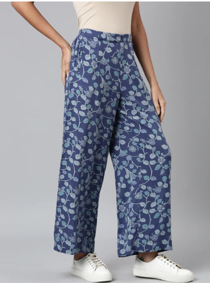 Women Cotton Blend Palazzo