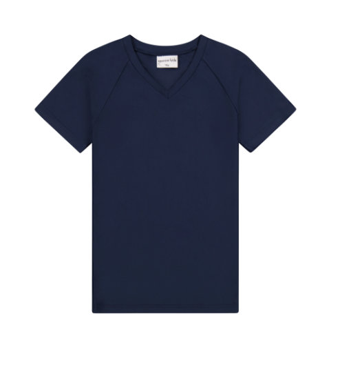Boys Solid Round Neck T-Shirt - Style 9