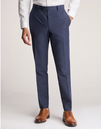 Men Tapered Formal Trousers