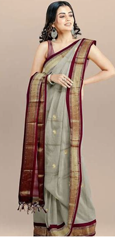 Women Woven Silk Saree