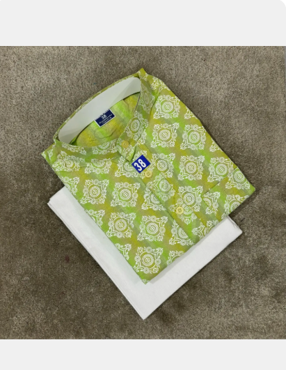 Men Angavastram Kurta Set