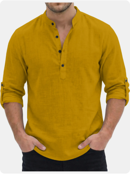 Men Cotton Blend Kurta