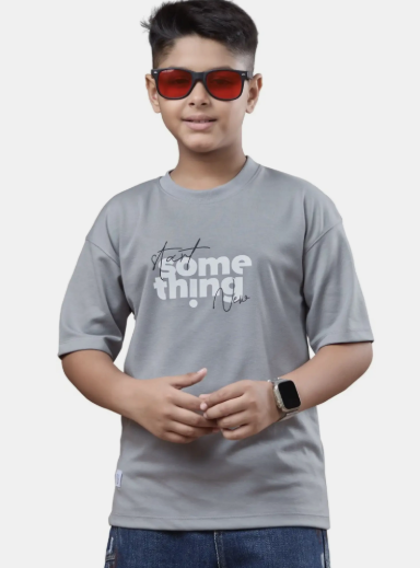 Boys Graphic Print T-Shirt - Style 4
