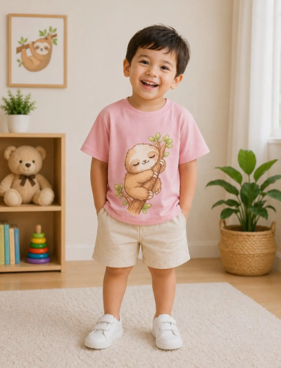 United Colors of Benetton (UCB) Boys Cotton Boys Round Neck T-Shirt