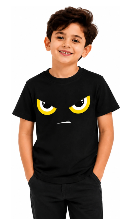 Boys Black Everyday T-Shirt