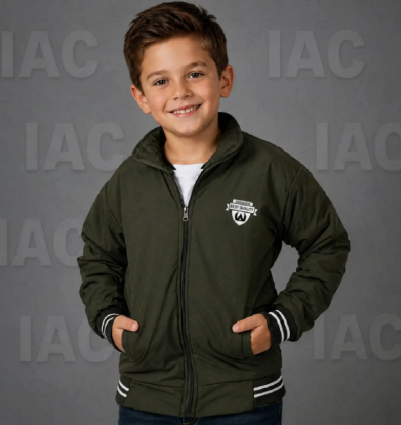 Boys Zip-Up Casual Jacket
