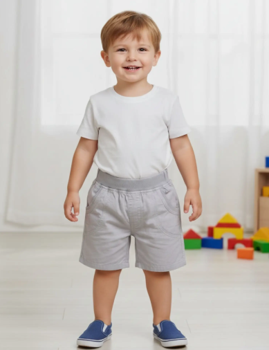 Boys Solid Shorts
