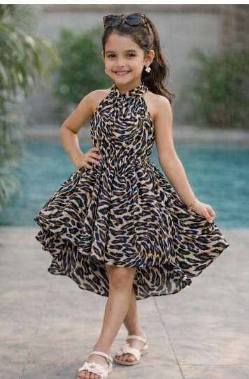 Girls Party Frock - Style 8