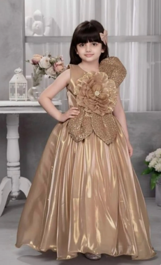 Girls Party Frock - Style 7
