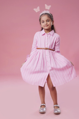 Girls Shirt Style Dress