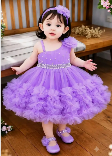 Girls Party Frock