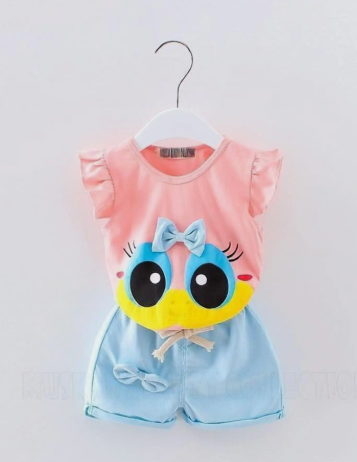 Girls Casual Cotton Dress