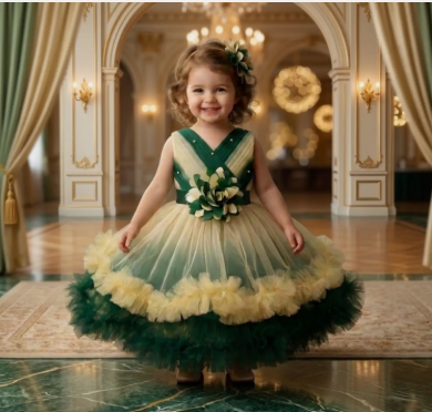 Girls Girls Layered Dress