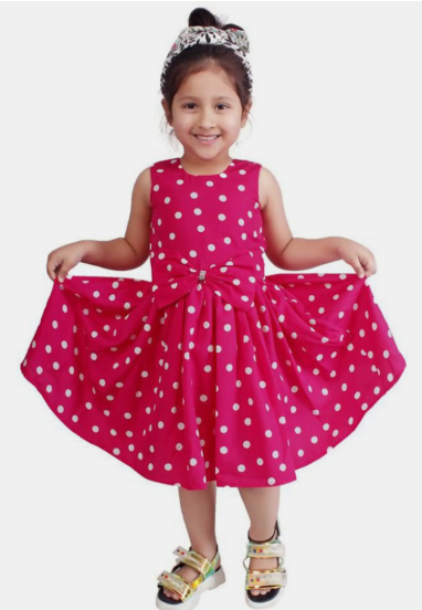 Girls Polka Dot Dress