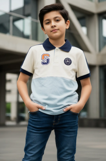 Boys Printed Round Neck T-Shirt