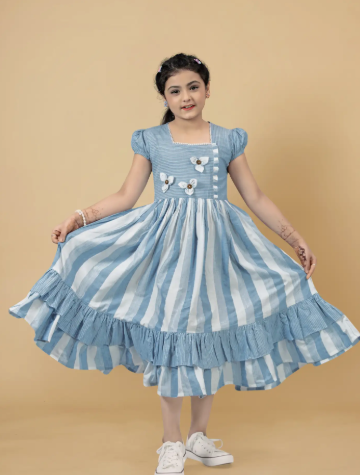 Girls Fit & Flare Dress