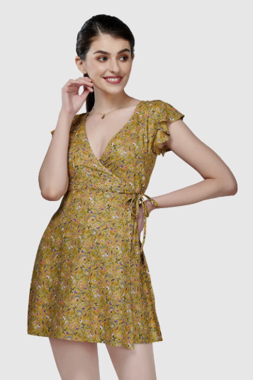 Girls Wrap Dress