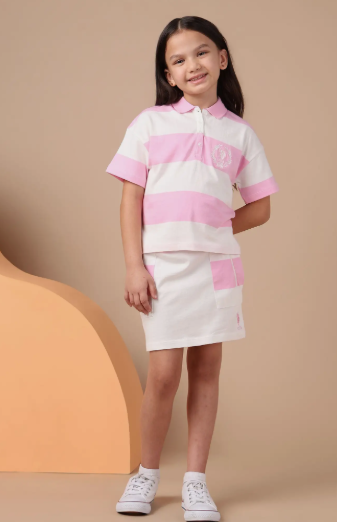 U.S. Polo Assn. Girls Polo T-Shirt