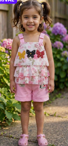 Girls Frilled Shorts