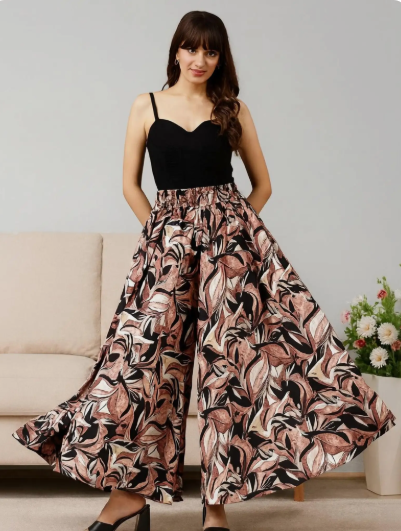 Women Flared Palazzo
