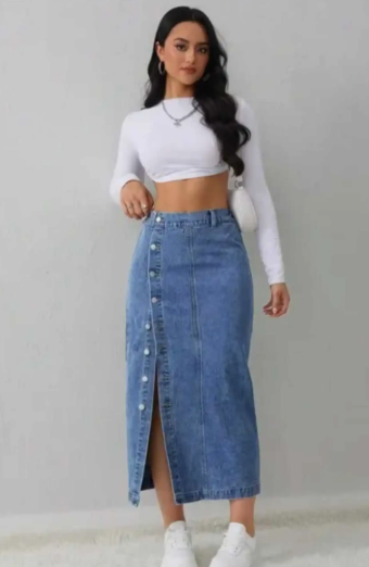 Women Denim Skirt