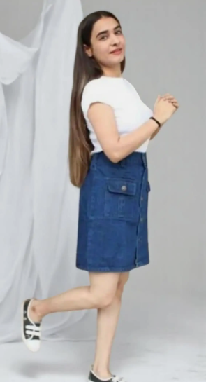 Women Denim Skirt