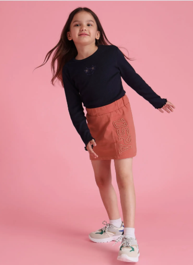 U.S. Polo Assn. Girls Printed Skirt