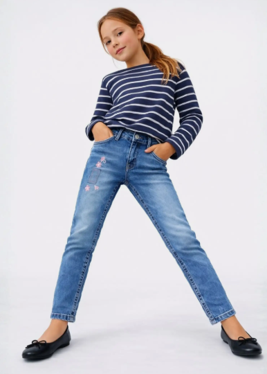 Girls Slim Fit Jeans