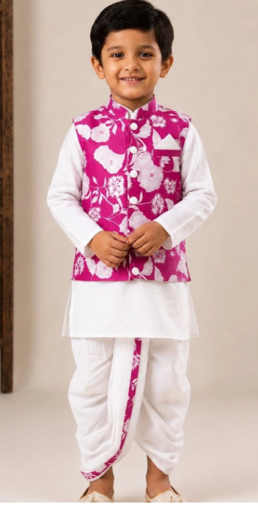 Boys Dhoti Kurta Set