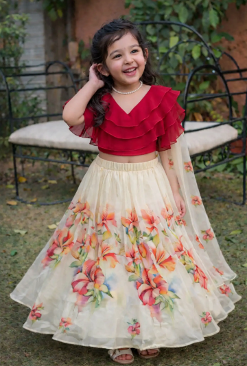 Girls Lehenga Set