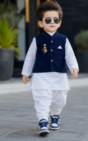 Boys Kurta Pyjama Set