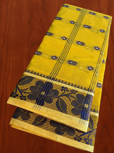 Men Woven Cotton Saree