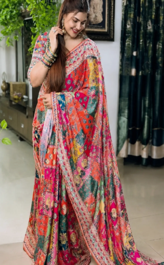 Women Printed Saree