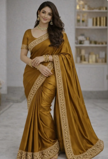 Women Zari Work Saree