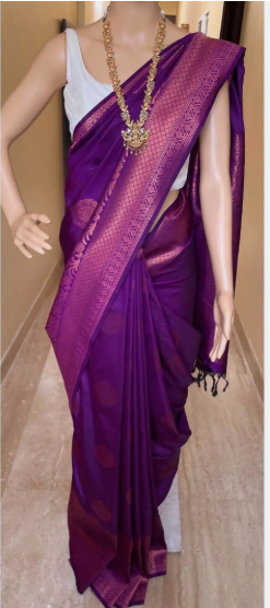 Women Zari Work Saree