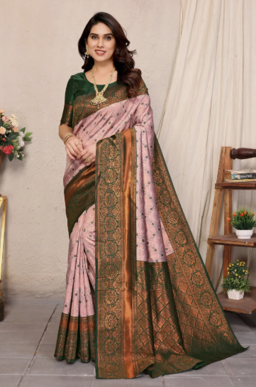 Women Kanjivaram Silk Saree