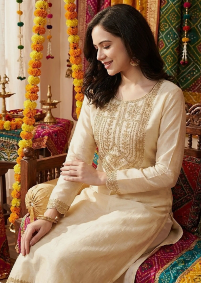 Women Festive Kurti