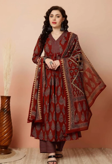 Women Printed Kurta Set