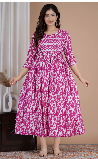 Women Gota Patti Kurti