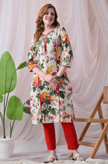 Women Printed Kurti