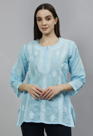 Women Embroidered Kurti