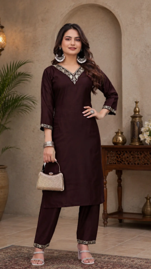 Women Embroidered Kurti