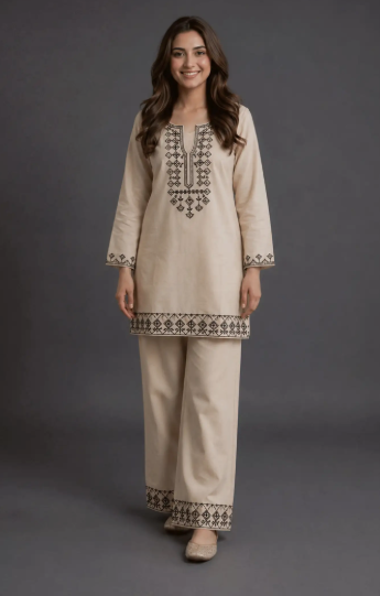 Women Embroidered Kurti
